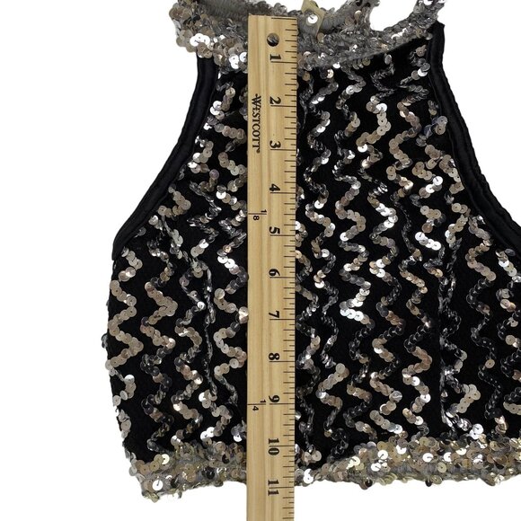 Vintage 6 Piece Curtain Call Costumes Sequin Dance Outfit  Made in USA Size 2/3 - Picture 5 of 14